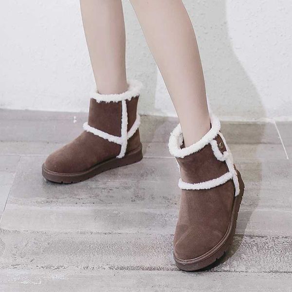 

winter new women fur snow boots 2019 new plush keep warm ankle non-slip australia emu boots black