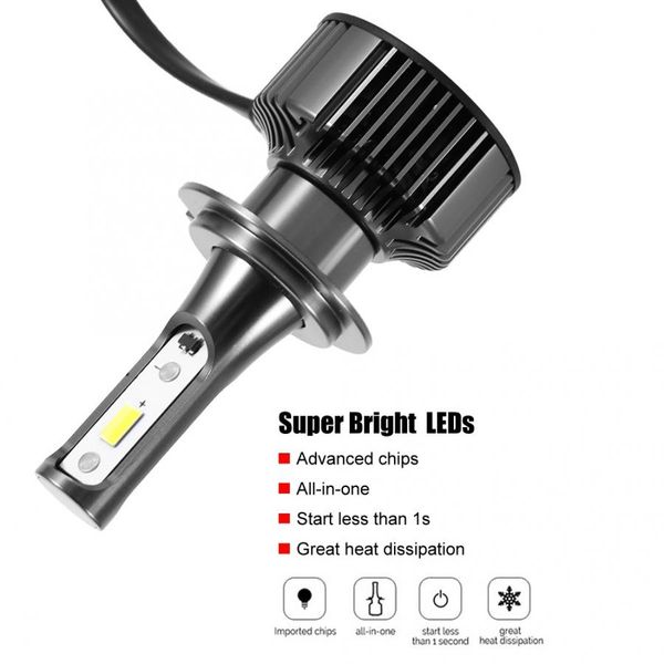 

автомобиль styling 2pcs 28w 6500k super bright триколор сид автомобиль фара kit фара лампа e10-h7 автоаксессуары