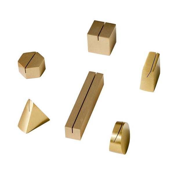 2019 Ins Figures Nordic Gold Wedding Party Reception Place Card