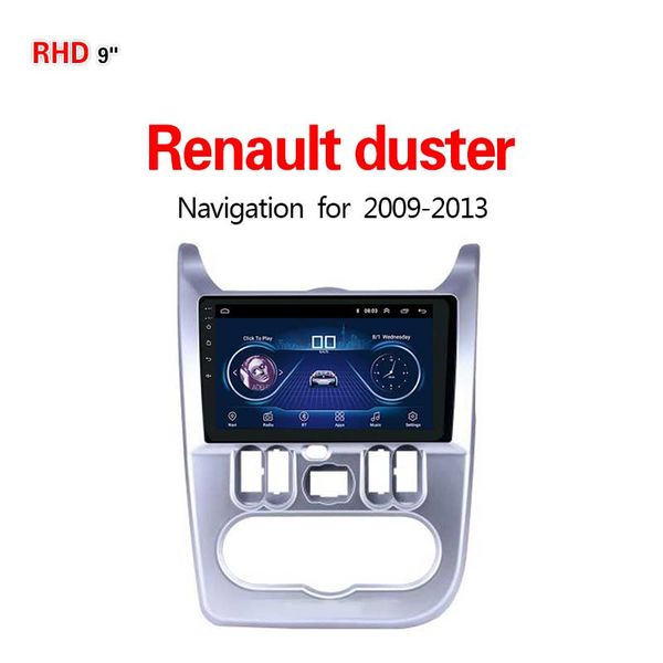 

lionet gps navigation for car duster 2009-2013 9inch rr1008x