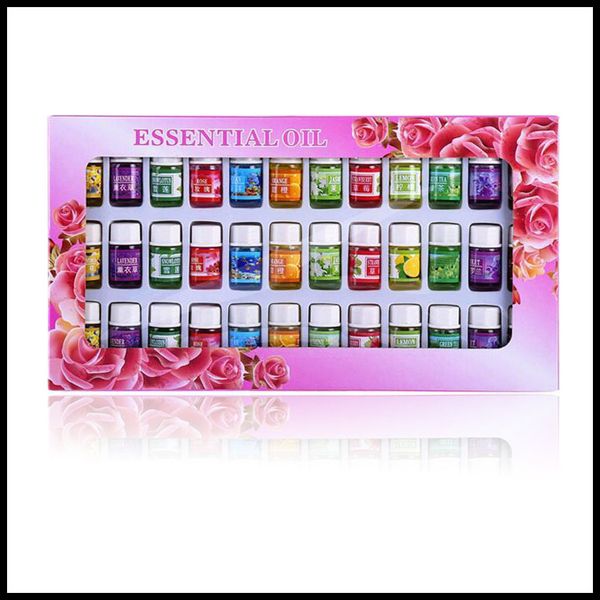 

36pcs/set skin care aromatherapy essential oil 12 kind 3ml fragrance aromatherapy oil natural spa oil pack
