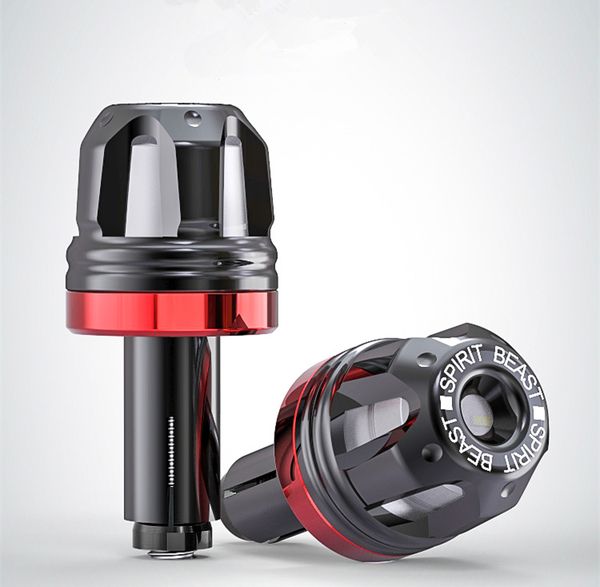 

motorcycle accessories handlebar balance head handle decoration motocross grips motor protection led signal lights