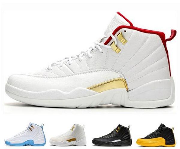 

12 fiba mens basketball shoes designer 12s men gym red game royal university gold dark grey punch sport trainer sneakers