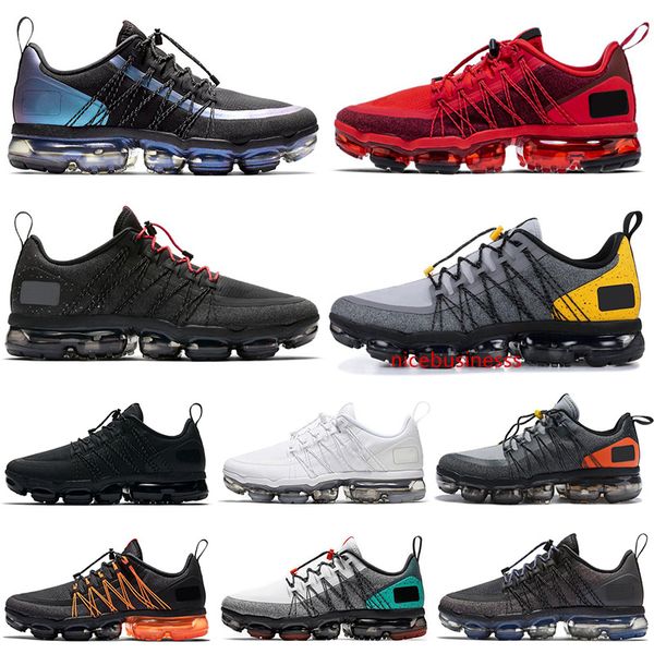 

2019 run utility throwback future men women running shoes triple black white gray designer mens trainer sports sneakers runner size 40-45