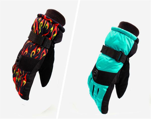 

winter outdoor sports thickening thermal gloves windproof camping motorcycle anti-sweat anti-sweat fleece skiing gloves
