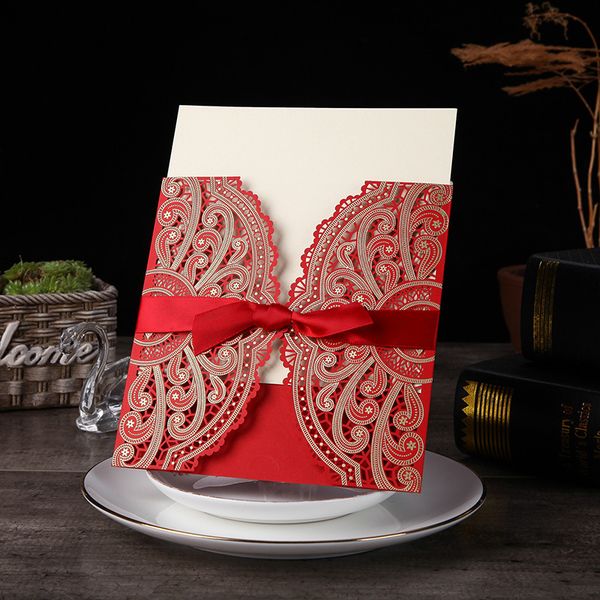 

laser cut wedding invitations 50pcs china vintage elegant luxurious wedding invitation card birthday party gift cards