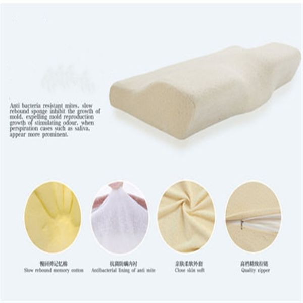 2019 Comfortable Cervical Orthopedic Pillows Latex Neck Care