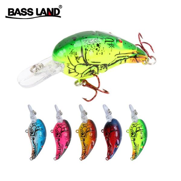 

bassland new model minnow 70mm 11.6g crank bionic hard bait fishing lure sea fishing for sea bass trout pike tool pesca
