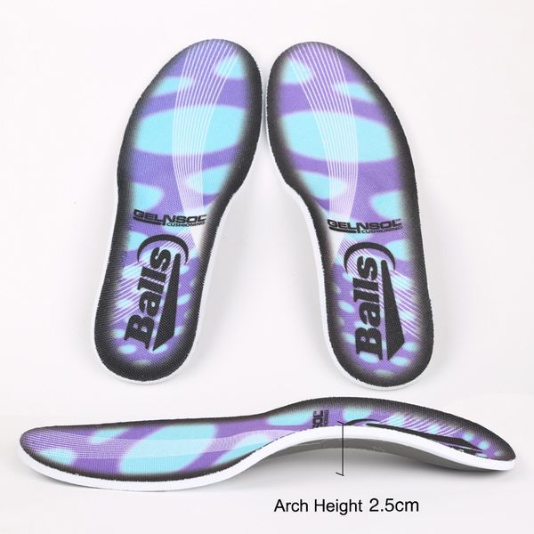 

1 pair orthopedic arch support insole flat foot correction shoe insoles cushion inserts bvn66, Black
