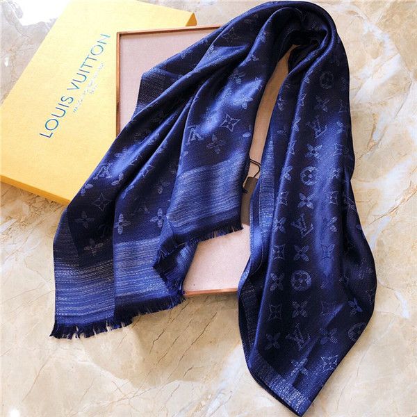 

Fa hion carve carf brand letter women oft carf hawl for men women cla ic ilk carve whole ale l 13 loui 13 vuitton, Black;white