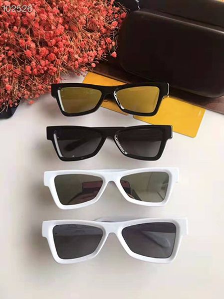 

2019 shiny gold summer style laser logo gold plated eyewear millionaire men sunglasses case men women sun glasses, White;black
