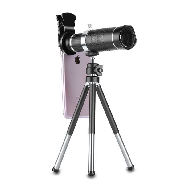 

universal mobile phone telescope 20x telep lens mobile phone lens monocular high-power high-definition