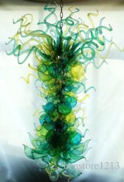 

100% mouth blown borosilicate murano glass chandelier light art big pendant wedding decoration chandelier