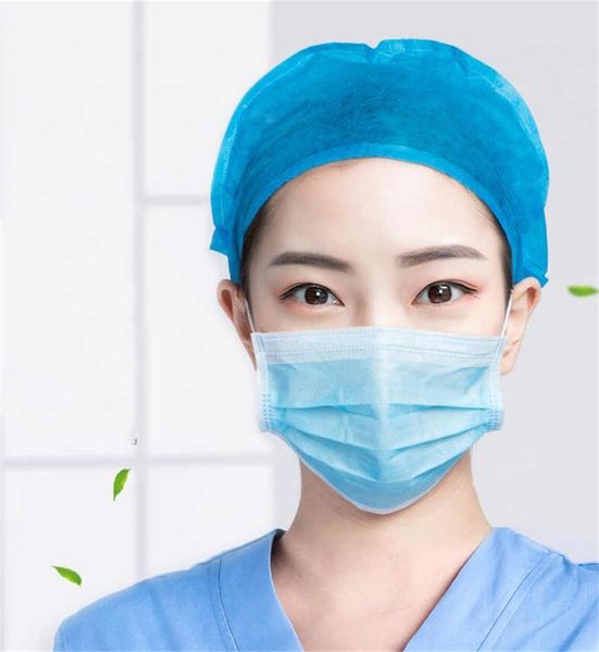 

100 1pcs верхнего качества facebiology лица маски bfe 95% три этажи свободная перевозка груза падения или winter face mask эмс