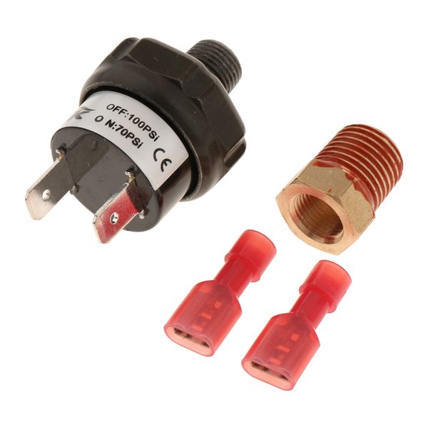 

70-120 psi) air compressor pressure control switch valve kit for car 12/24 voltage