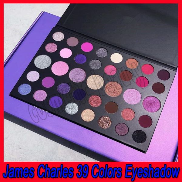 

New jame charle 39 matte eye hadow palette 39 color uch a gem pre ed glitter himmer eye hadow