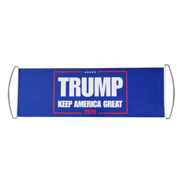

donald trump flag hand held trump flag bumper 24x70cm keep america great flag banner trump 2020 president election flags vt0634