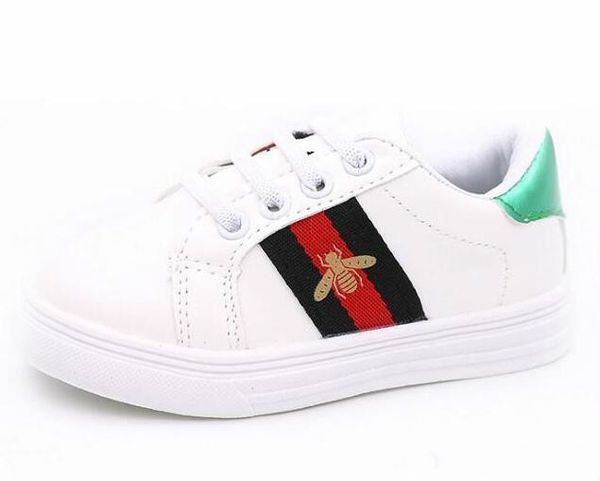 

Новый Дизайнер Розовое Золото Серебро Eur26-36 Заклепки Детские Кроссовки Высококач