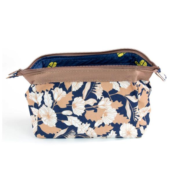 

flower flamingo print cosmetic bag women travel toiletry bag organizer