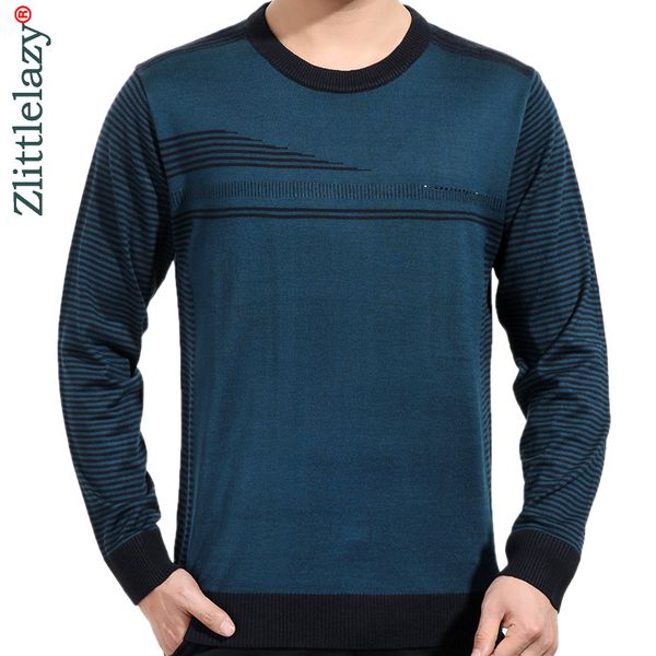 

2019 brand new casual thin striped knitted pull sweater men wear jersey dress luxury pullover mens sweaters male fashions 81010, White;black