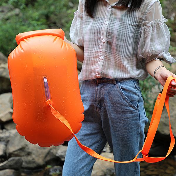 

20l outdoor water bag outdoor waterproof bag camping travel water storage pvc dy820