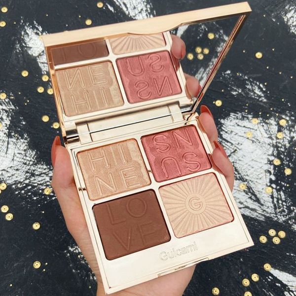 

eye shadow fashion eyeshadow palette 4 colors matte glitter makeup nude beauty make up set cosmetics