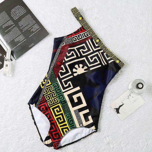 

ss20 new arrival designer medusa swimsuit summer beach bikini swimwear for women size s-xl 2217, White;black