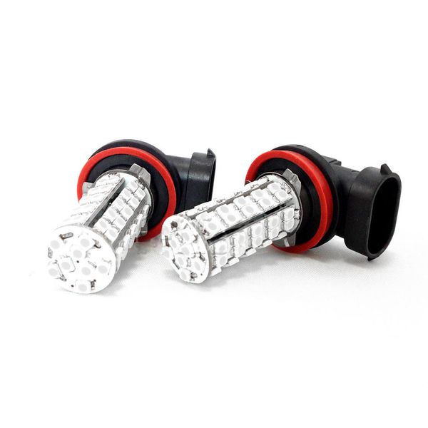 

2pcs h11 68 smd car auto fog daytime driving light drl led bulb lamps super blue