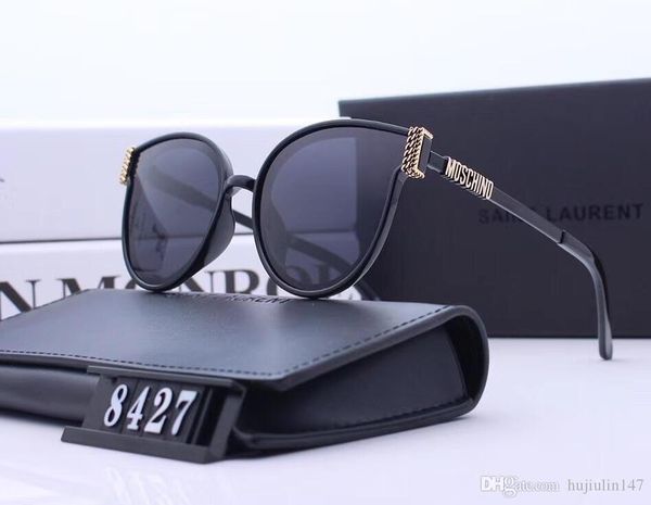 

015 luxury eyeglasses ys new men and women driving polarizer large frame sunglasses polaroid polarizer, White;black