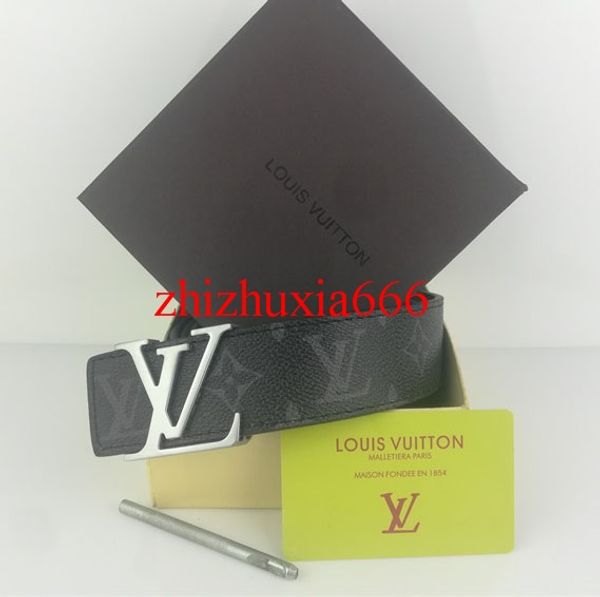 

2019 fashion new brand buckle genuine leather men belt luxury belts for men famous designers leather belt men waistband with box, Black;brown