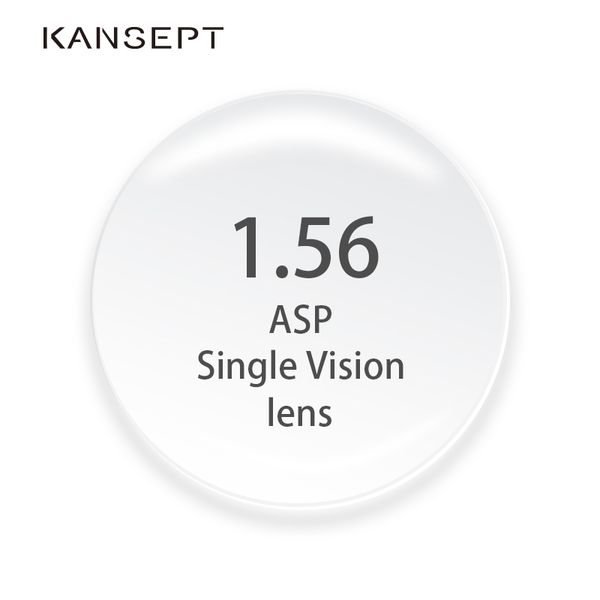

kansept 1.56 index prescription eye glasses myopia brand lens clear glasses hard scratch resistant aspheric optical lenses