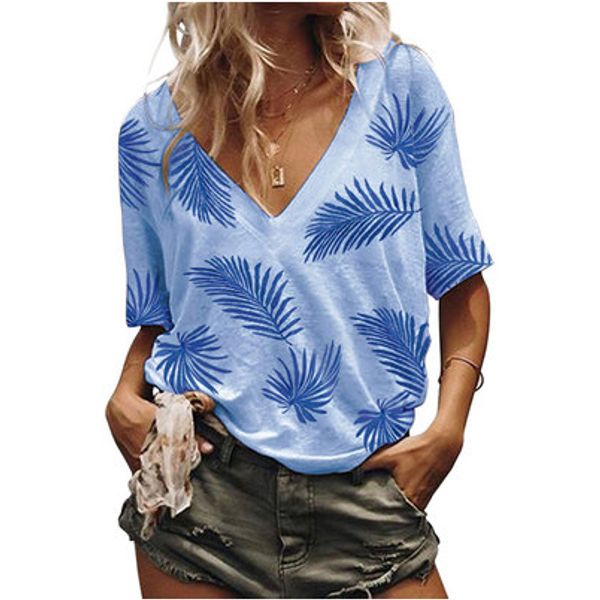 

womens designer t-shirt women brand print ladys casual v-neck clothing new fashion trend t-shirts fashion luxury tees sale, White