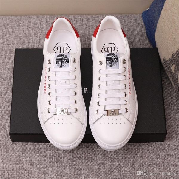 

19fw 2019 мода мужчины плоские туфли печать шнуровке удобные теннис masculino высокое качество мужская обувь свободного покроя теннис mascul, Black