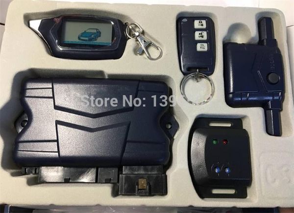 

only for russian version starline c9 twage dialog two way car alarm system