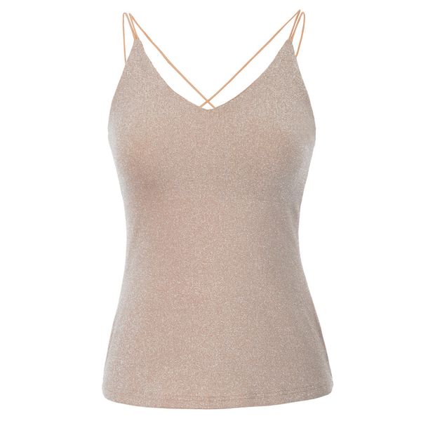 

women plunge v neck cami vest ladies summer tank camisole clubwear, White