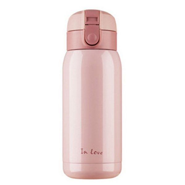 

mini stainless steel big belly thermos bottle(beige)200ml