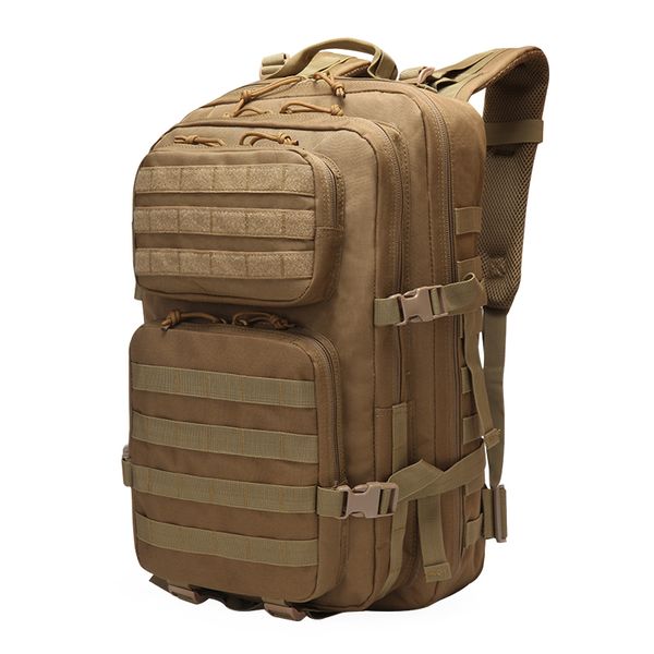 

tactical assault pack backpack army molle waterproof bug out bag small rucksack for outdoor hiking camping hunting d002
