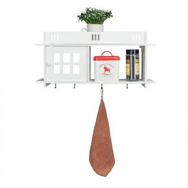 

2019 wholesales wood-plastic board wall shelf bookshelf flower shelf