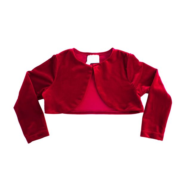 

yatheen girls velvet cardigan kids autumn and winter dresses' er, White