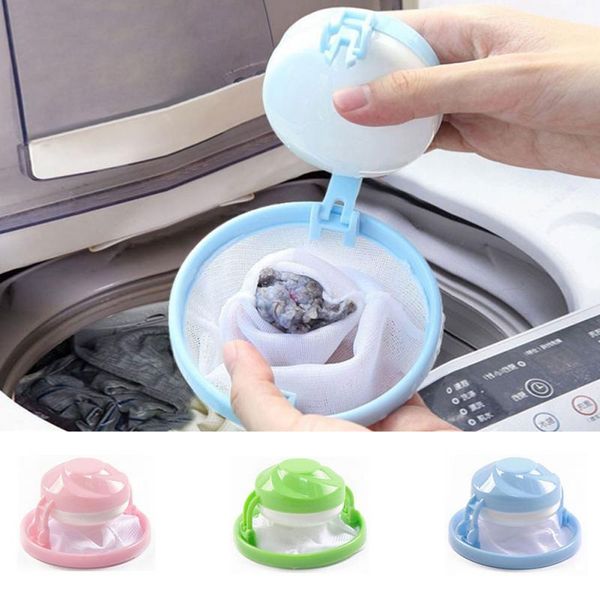 

mesh filter bag floating style washing clothes machine wool filtration hair removal device house cleaning necessary laundry ball