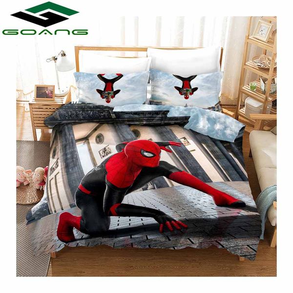 

goang luxury bedding sets bed sheet duvet cover pillow case 3d digital printing cartoon boys room decoration gifts