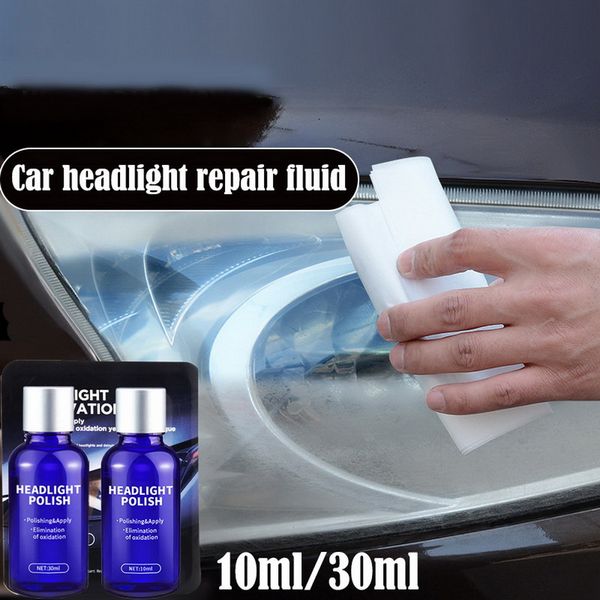 

10/30ml car headlight repair coating solution repair kit oxidation rearview coating headlight polishing anti-scratch liquid