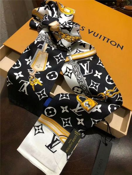 

2018 fashion new women's fashion scarf hair bag hand tie multi-functional hand scarf casual accessories asd