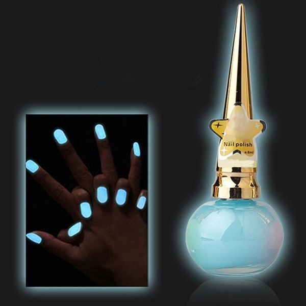 

candy colors luminous nail polish 14ml non-toxic matte fluorescent nail art decor