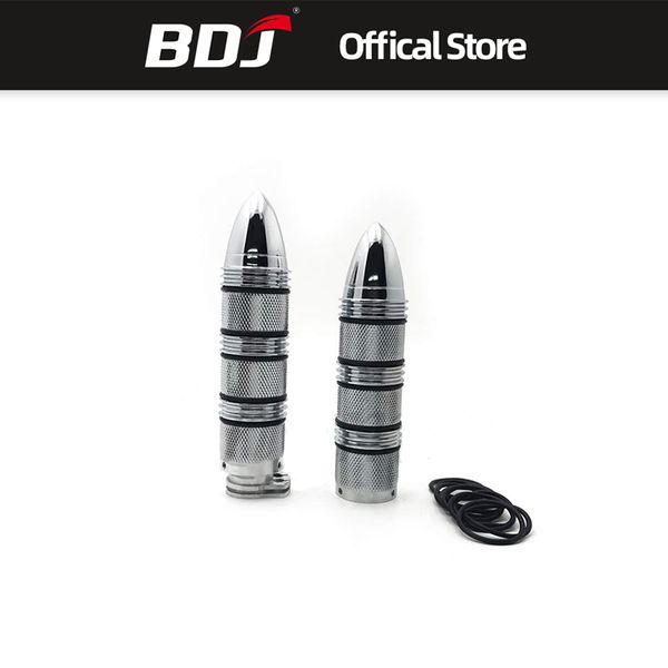 

bdj for 25mm metal aluminum chrome motorcycle grips scooter hand grips