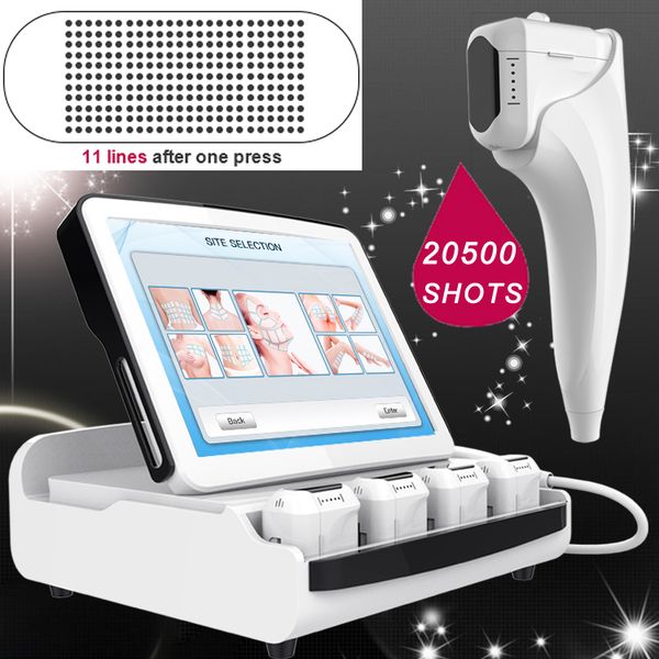 

3d hifu facial and body lifting 20500 s with 8 cartridges for skin care wrinkle removal hifu beauty salon
