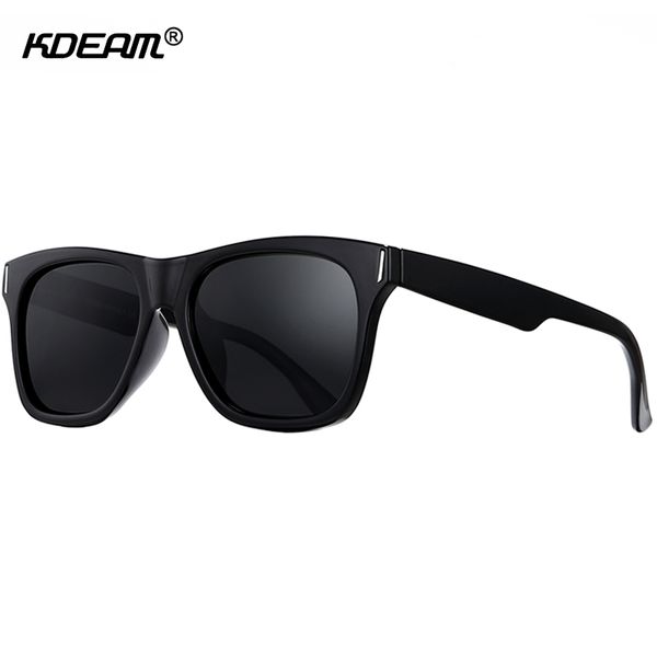 

kdeam new durability men polarized sunglasses driving shades man tourism sun glasses for everyday wear, White;black