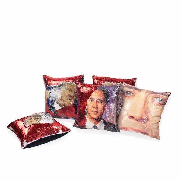 Housse de coussin Mermaid Sequin Taie d/'oreiller 40*40cm Taie D/'Oreiller Housse