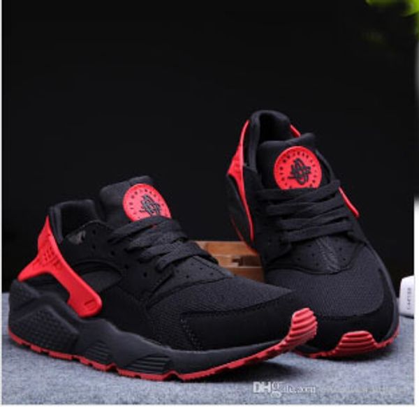 

бесплатная доставка size36-46 2018 ультра повседневная мужская обувь huaraches rainbow ultra breathe shoes мужчины женщины huraches многоцве, Black
