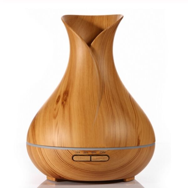 

nmt-040 wood 400 мл ультразвуковой увлажнитель воздуха эфирное масло диффузор ароматическая лампа ароматерапия туман чайник для дома